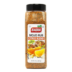 Grilled meat with Badia Mojo Rub Citrus for savory crust