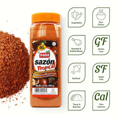 Golden hue from annatto enhancing a dish's color and aroma.