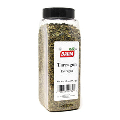 Badia Tarragon dried leaf jar for refined poultry seasoning and creamy sauces