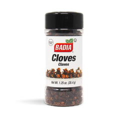 Badia Whole Cloves in a sealed jar ready for pantry aroma and freshness