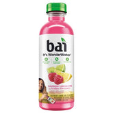 Bai Rio Raspberry Tea bottle on ice showcasing a refreshing antioxidant-infused beverage