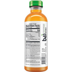 Bai Costa Rica Clementine pour demonstrates crisp flavor with electrolytes and 1 gram sugar.