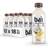 Bai Puna Coconut Pineapple bottle front highlights bold antioxidant infused hydration