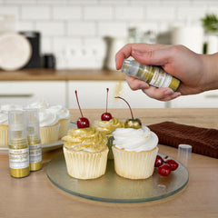 Bakell Gold Tinker Dust beverage garnish adds silky shimmer to cocktails and mocktails.