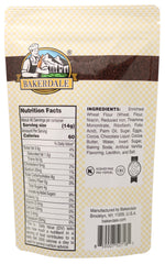 Bakerdale Black Cookie Crumbs texture close-up with crunchy chocolate crumb.