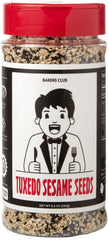 Bakers Club Tuxedo seeds bottle front view, ready to elevate flavor in the kitchen