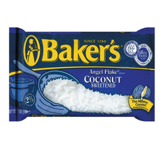 Baker's Coconut Angel Flakes for baking and dessert toppings with light, toasted sweetness.