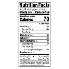 Baker's 56% cacao semi-sweet chocolate bar for desserts.