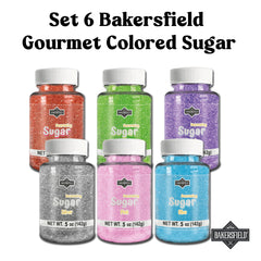 Bakersfield pink sugar bottle ideal for cupcake decorations