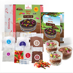 Baketivity Dirt Pie Kit packaging for family baking session