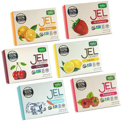 Bakol Jel Dessert orange serving: a refreshing vegan treat with keto-friendly appeal.