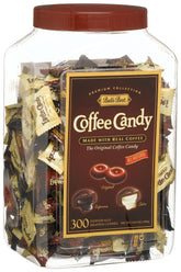 Bali's Best coffee candy assortment jar for on-the-go caffeine