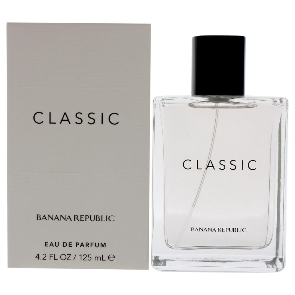 Banana Republic Classic bottle front with timeless design for everyday elegance.