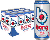 Bang Star Blast can front view offers a sugar-free energy boost for daily tasks.
