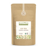 Banyan Botanicals CCF Tea loose-leaf bulk blend ready to brew for digestive comfort.