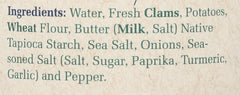 Bar Harbor clam chowder creamy texture promises cozy meals.