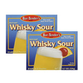 Bar-Tender's Brand whiskey sour mix packets for quick cocktails.