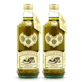 Barbera Frantoi EVOO bottle pouring smoothly, ideal for finishing dishes