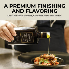 Barbera Lorenzo N°1 bottle on kitchen counter suggests everyday premium cooking.