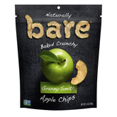 Bare Snacks Granny Smith Apple Chips bag, convenient on-the-go snack.
