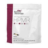 Bariatric Advantage vanilla meal replacement tub with 27 g whey protein per serving.