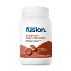 Bariatric Fusion meal replacement tub front view; high-protein support.