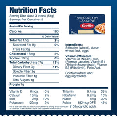 Barilla lasagna no boiling required simplifying weeknight prep