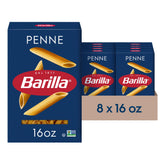 Barilla Penne ridged tubes grip sauce for fuller flavor