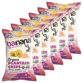 Barnana Organic Plantain Chips packaging ready to grab on the go