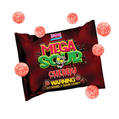 Barnetts Mega Sour Cherry pack front, perfect for party bags and gifts
