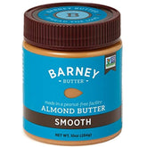 Barney Butter smooth almond butter in a 10 oz jar for easy spreading