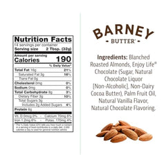 Barney Butter Chocolate Almond Butter spread on toast for quick snacks.