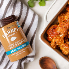 Barney Butter almond butter no added sugar or salt for clean eating