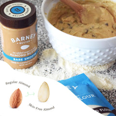Barney Butter Bare Smooth with skin-free California almonds for a grit-free texture