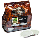 Baronet hazelnut pods for rich aroma in single serve cups