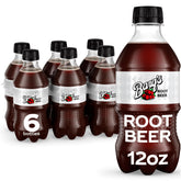 Barq's Root Beer bottle 12oz ready for a refreshing sip.