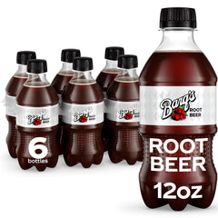 Barq's Root Beer bottle 12oz ready for a refreshing sip.