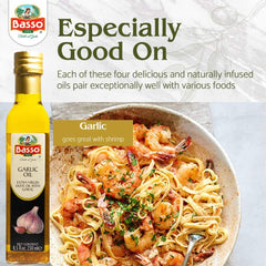 Roasted vegetables tossed with BASSO 1904 Garlic Oil yield savory, garlicky glow.