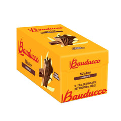 Bauducco chocolate wafer cookies in a multi-pack, ideal for sharing at gatherings.