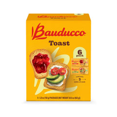Bauducco Toast Original Slices: crispy, ready-to-eat breakfast option.