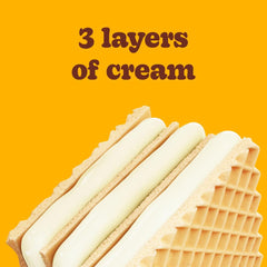 Bauducco Vanilla Wafers paired with coffee, ideal for a refined snack