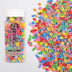 Bayep rainbow sprinkles on frosting add color and shine