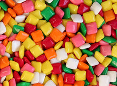 Bayside Candy Chiclets assorted flavors bag, perfect for party favors and candy dishes.