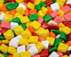 Bayside Candy Chiclets bulk 1lb, ideal for vending machines and bulk candy displays.