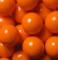 Bayside Candy orange gumballs 1-inch party favor, a quick sweet treat for guests.