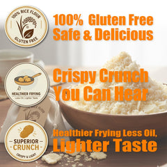 Bayu Store absorbs less oil panko coating for lighter fried meals