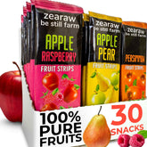 Be Still Farms ZEARAW Apple-Pear bars for on-the-go healthy snacking