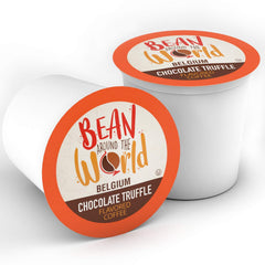 40-count box of Bean Around The World Chocolate Truffle pods.