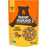 Bear Naked granola bowl with yogurt, showcasing crunchy bits and creaminess.