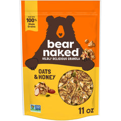 Bear Naked granola bowl with yogurt, showcasing crunchy bits and creaminess.